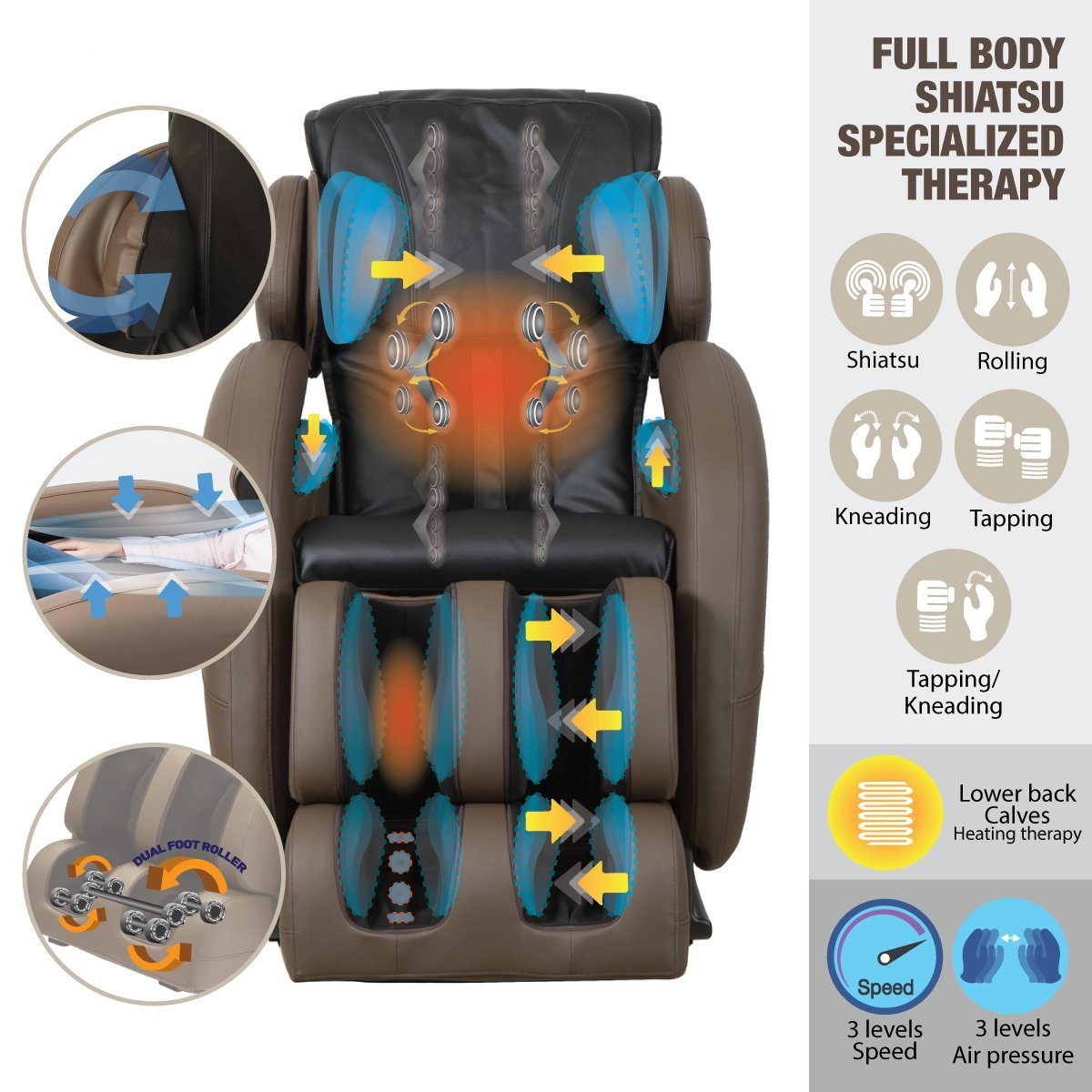 Chia sẻ kinh nghiệm mua ghế massage toàn thân giá tốt
